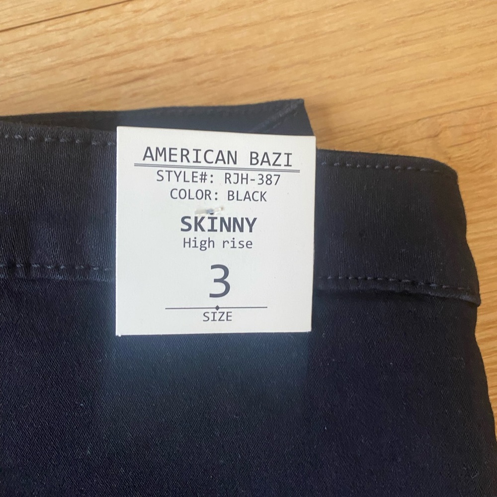 American Bazi Dark Wash Hi-rise Skinny Jeans - Picture 6 of 6